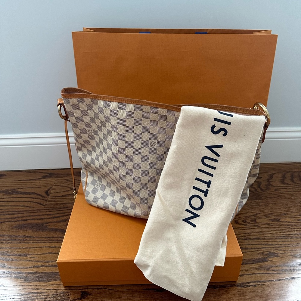 Louis Vuitton Delightful MM Bag Damier Ażur N41607 - Picture 1 of 16